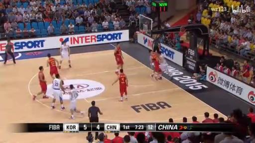 重回亚洲巅峰！2015男篮亚锦赛20分大逆转韩国集锦！