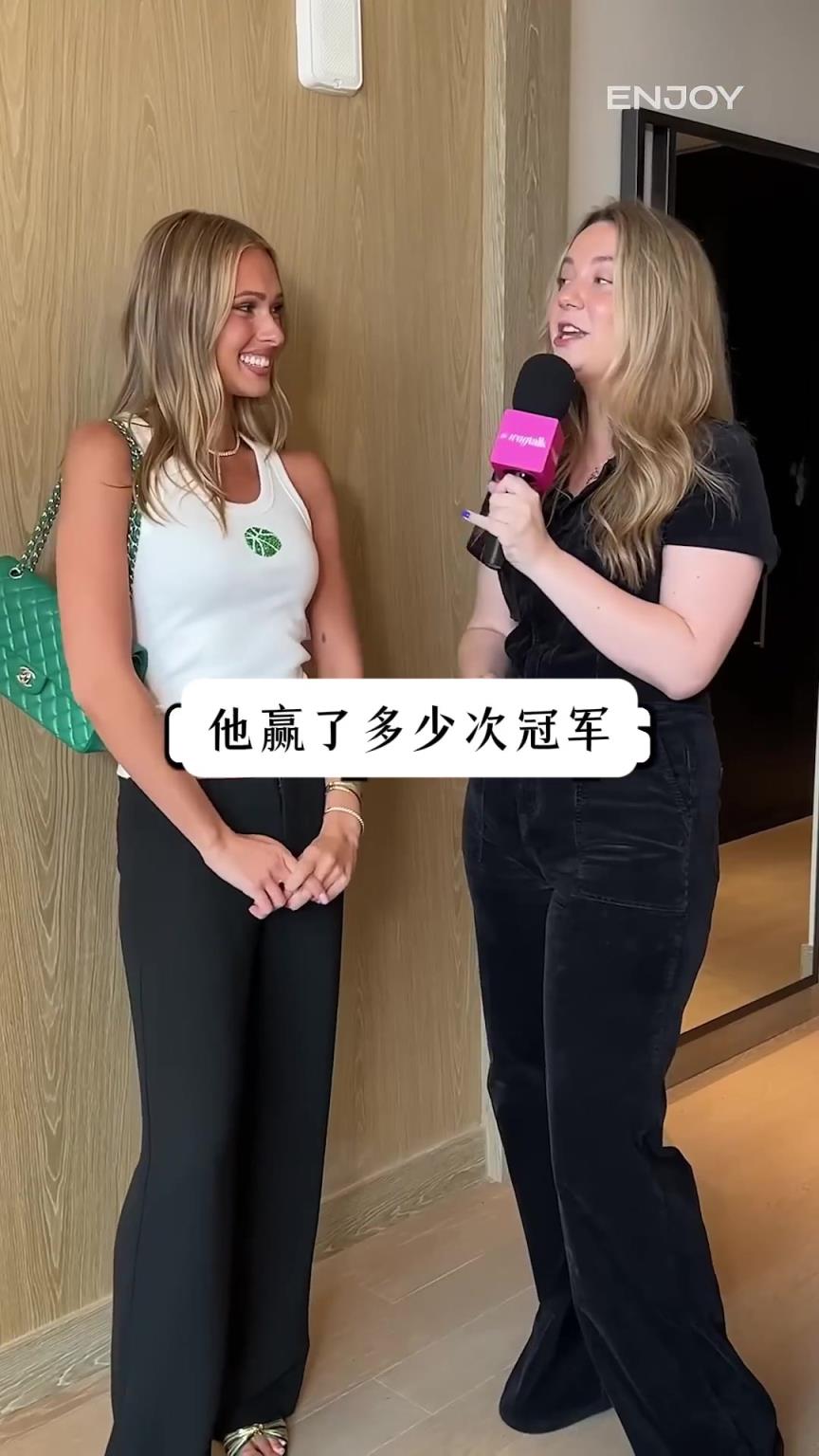 你问我答：猜猜她是哪个NBA球员的妻子？